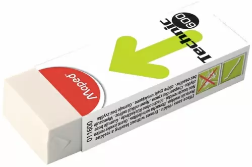 Rechizite școlare - Radiera technic 600 Maped alb