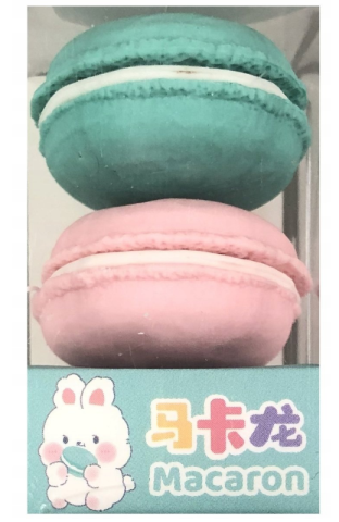 Radiere - Radiere creion Macaron 2 buc /set Tochain