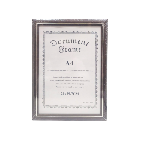 Rama foto A4 cu detalii aurii si argintii [4]