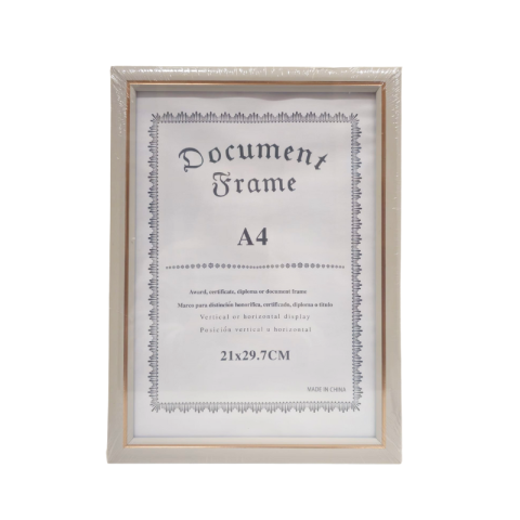Rama foto A4 cu detalii aurii si argintii [1]