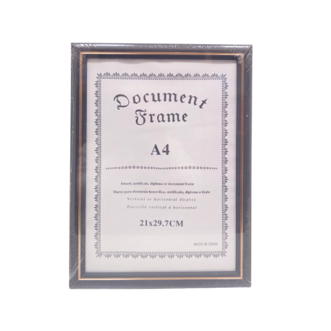 Rama foto A4 cu detalii aurii si argintii [2]