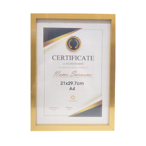 Rama foto A4 auriu si argintiu [2]