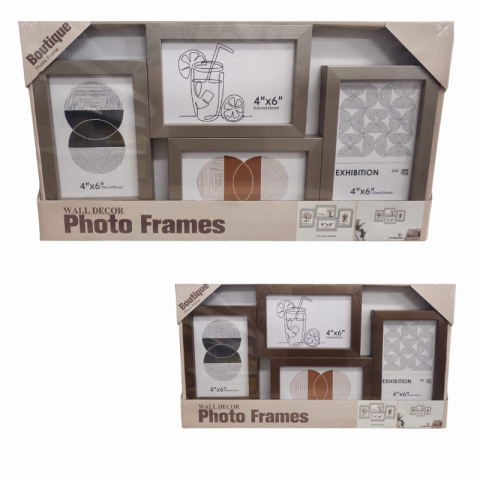 Rame și albume foto - Rama foto colaj 25x45cm culori diferite