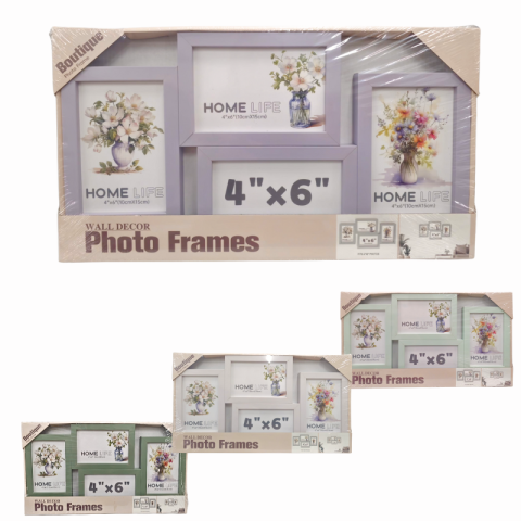 Casă și decorațiuni - Rama foto colaj 25 x 45 cm culori diferite