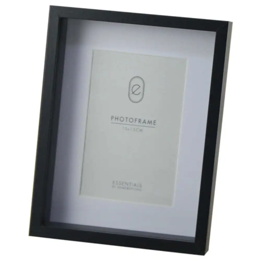 Rame și albume foto - Rama foto din lemn 17x22 cm negru