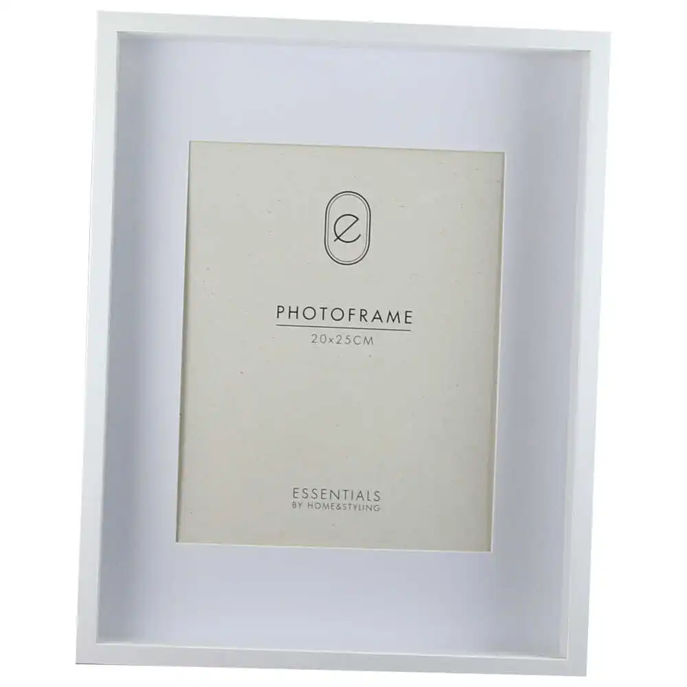 Rame și albume foto - Rama foto din lemn 30x38 cm alb
