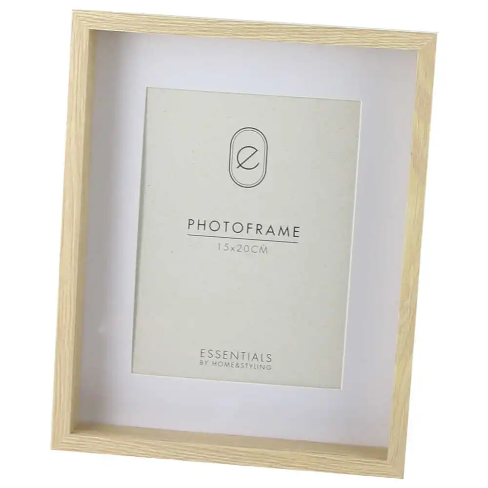 Rame și albume foto - Rama foto din lemn 23x28.5 cm natur