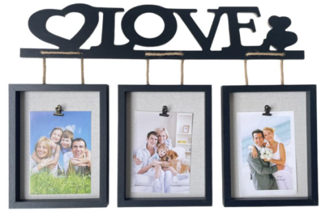 Rame și albume foto - Rama foto Love 65x38cm