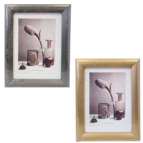 Rame și albume foto - Rama foto 15x20cm reflexii metalice fine