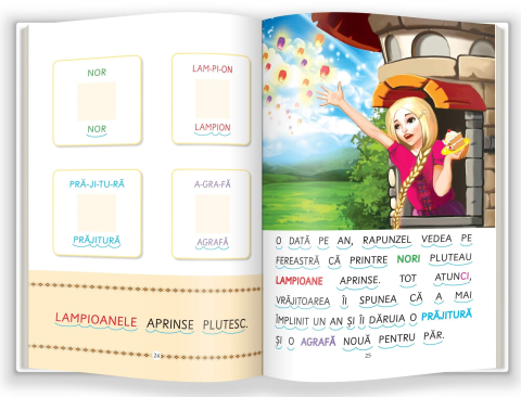 Rapunzel. Invat sa citesc de mic [1]