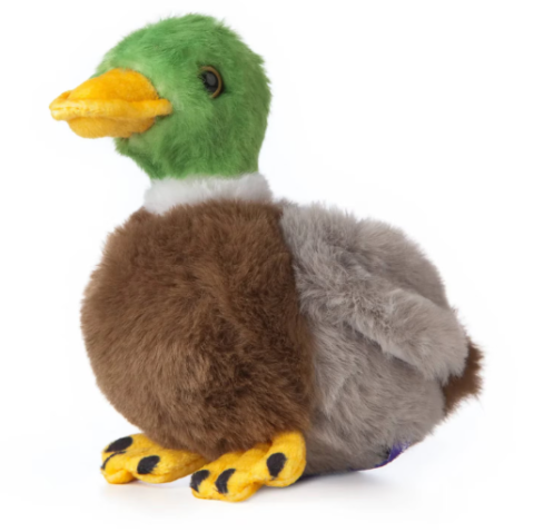 Jucării și jocuri - Jucarie de plus Rata salbatica Living Nature 15 cm