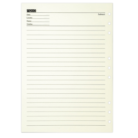 Rezerva agenda organizer A5 100 file Nebo [1]