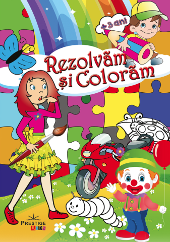 Cărți - Rezolvam si coloram