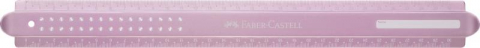 Rigla 30 cm Sparkle Faber-Castell Plastic Reciclat [3]