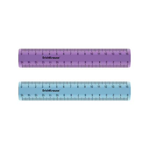 Rigla plastic 15cm standard erich asortat erk052981 [1]
