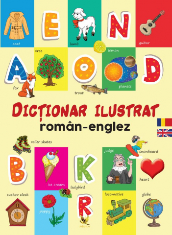 Cărți - Dictionar ilustrat roman-englez