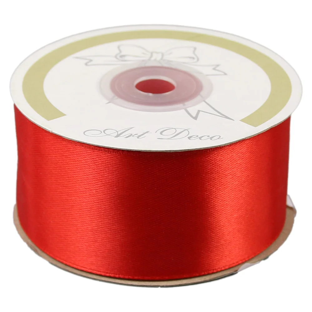 Noutăți Librăria Compas - Rola panglica satin rosu 38 mm x 25 m Art Deco