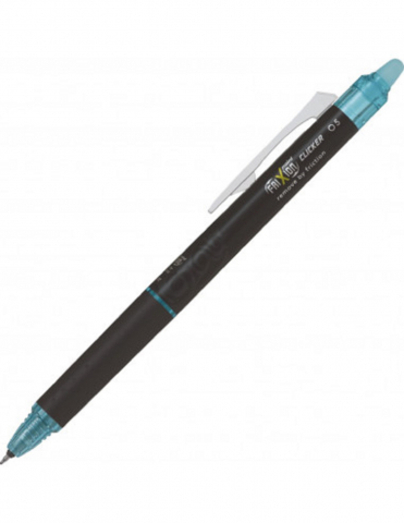 Birotică și accesorii birou - Roller Pilot Frixion Clicker Point 0.5 mm albastru deschis