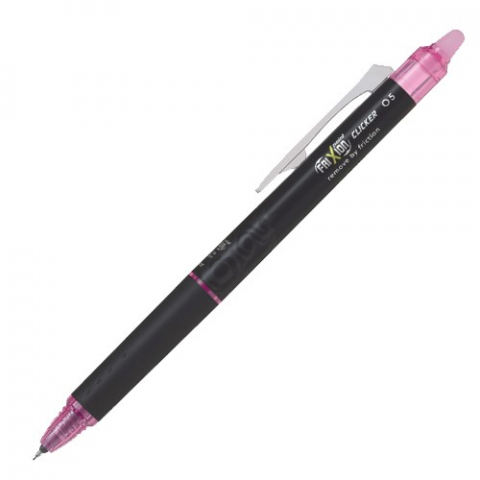 Birotică și accesorii birou - Roller Pilot Frixion Clicker Point 0.5 mm roz