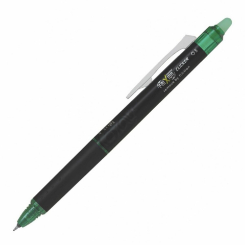 Rollere și finelinere - Roller Pilot Frixion Clicker Point 0.5 mm verde