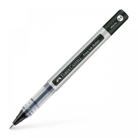 Rollere și finelinere - Roller Free Ink Faber-Castell 0.5 mm negru