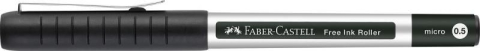 Roller Free Ink Faber-Castell 0.5 mm negru [1]