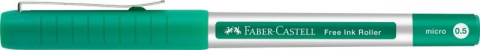 Roller Free Ink Faber-Castell verde 0.5 mm [1]
