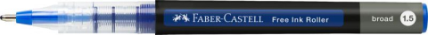 Roller Free Ink 0.7 mm albastru Faber-Castell [1]