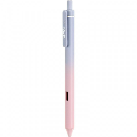 Rechizite școlare - Roller gel cu uscare rapida degrade pastel albastru Ombre Writech 0.7mm