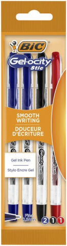 Birotică și accesorii birou - Roller Gelocity 4/set 0.5 mm BIC