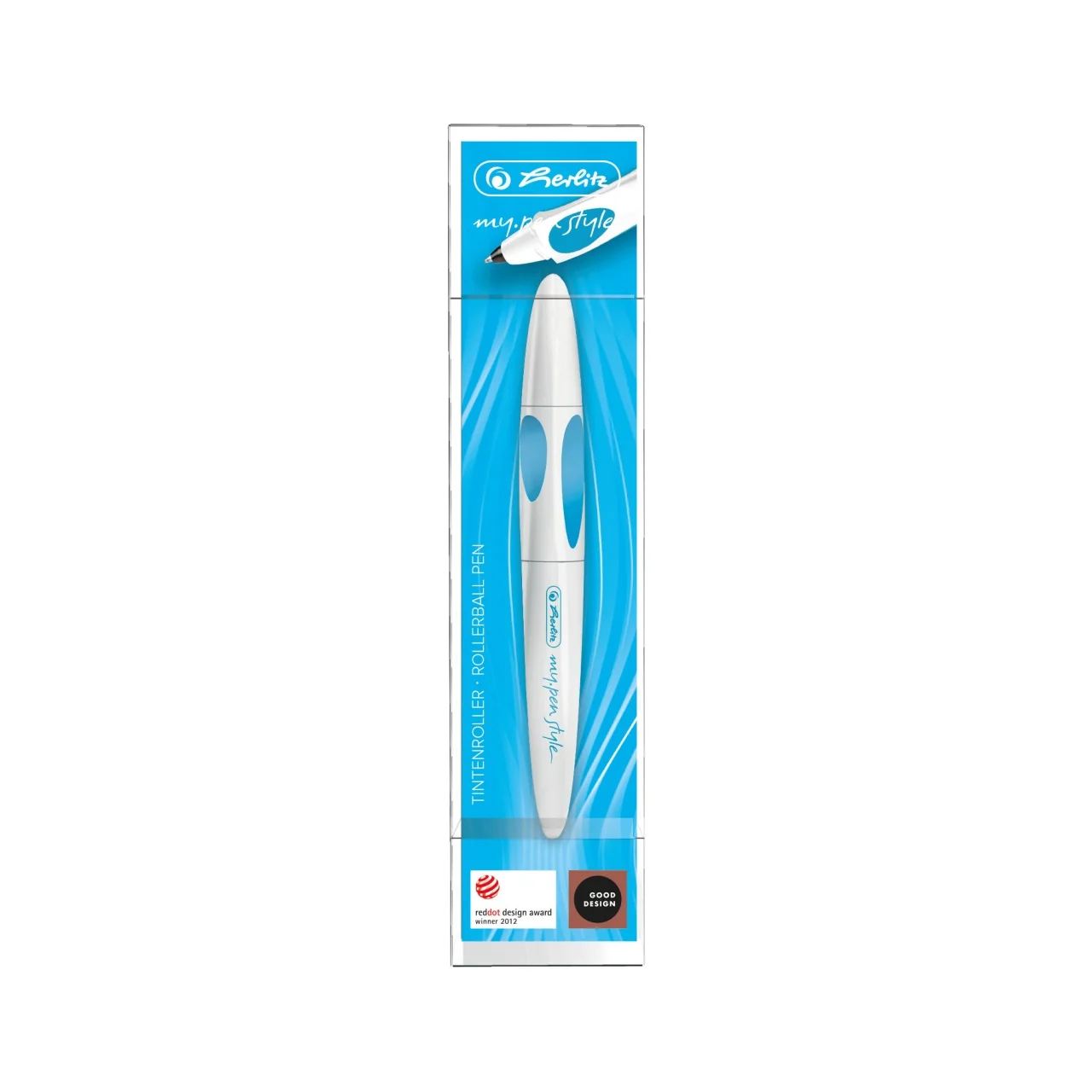 Rollere și finelinere - Roller my.pen Style Ocean Blue blister Herlitz