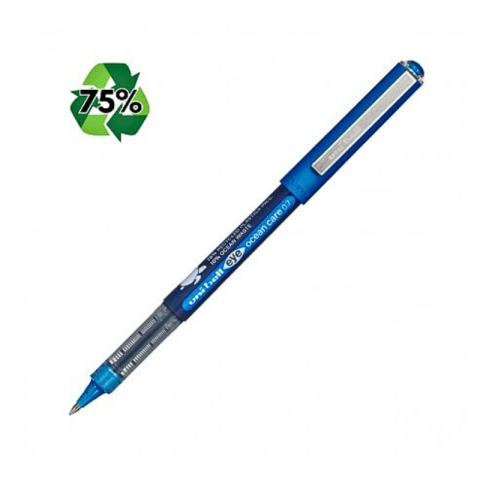 Birotică și accesorii birou - Roller Uni 0.7 mm Eye Ocean Care 75% reciclabil albastru