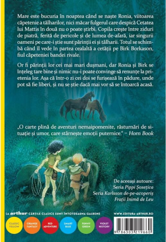 Ronia, fata de talhar - Astrid Lindgren [1]