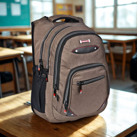 Rucsac adolescenti maro 46 cm Relaxion [1]
