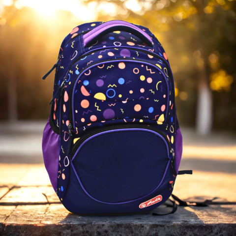 Rucsac adolescenti mov 43 cm Herlitz [1]