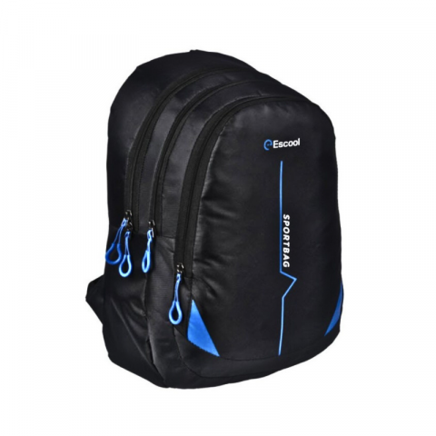 Rechizite școlare - Rucsac adolescenti negru 43 cm Escool