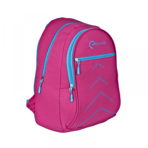 Rucsacuri școlare și  casual - Rucsac adolescenti roz 44 cm Escool