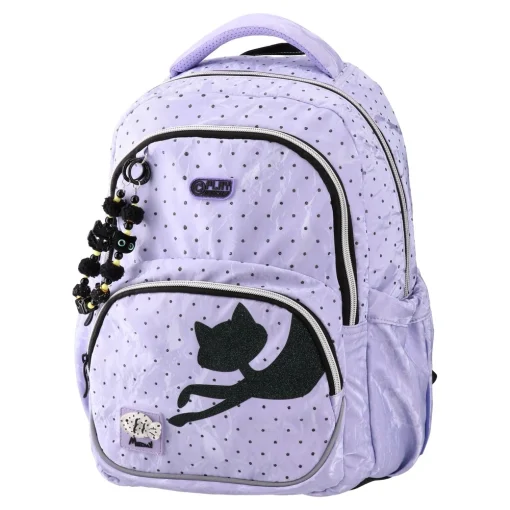 Ghiozdane și rucsacuri - Rucsac anatomic Meow Etron mov 24L