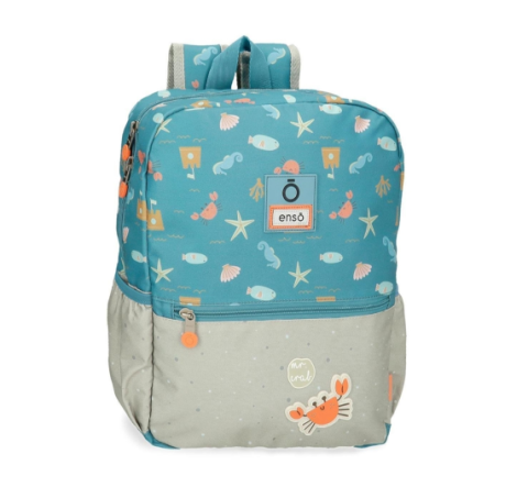 Rucsacuri școlare și  casual - Rucsac scolar Enso Mr Crab albastru 25 x 32 x 12 cm