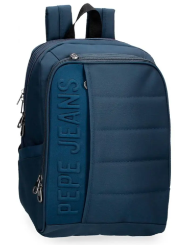 Rucsacuri școlare și  casual - Rucsac barbati Pepe Jeans Ancor 2 compartimente bleumarin 25 x 37 x 10 cm