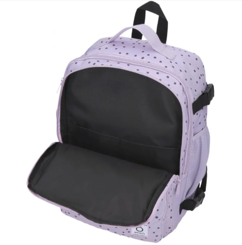 Rucsac calatorie fete Enso Fleur Dots compartiment laptop 28 x 40 x 20 cm [3]