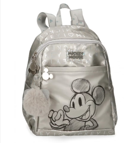 Ghiozdane și rucsacuri - Rucsac casual fete Mickey Disney 100 25 x 35 cm