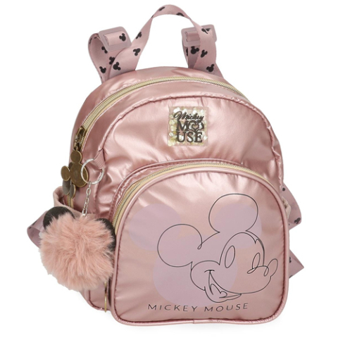 Ghiozdane și rucsacuri - Rucsac gradinita fete Mickey Outline 19 x 23 cm