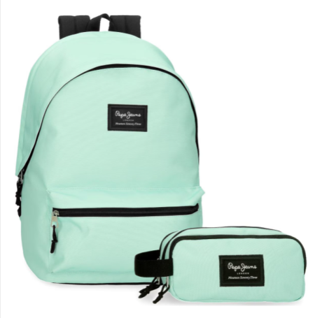 Ghiozdane și rucsacuri - Rucsac Pepe Jeans Aris Colorful cu borseta mana 31 x 44 x 17.5 cm
