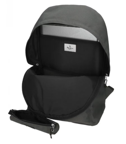 Rucsac scoala Pepe Jeans Aris Evergreen cu penar tubular 31 x 44 x 17.5 cm [3]