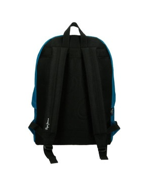 Rucsac cu compartiment laptop + penar tubular 35.5 x 26 x 3cm albastru [2]