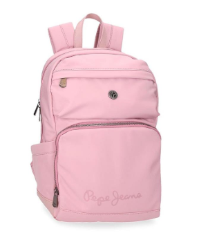Rucsacuri școlare și  casual - Rucsac Corin roz 2 compartimente 25 x 37 x 10 cm
