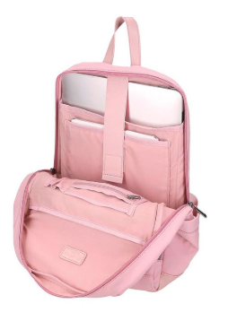 Rucsac Corin roz 2 compartimente 25 x 37 x 10 cm [2]