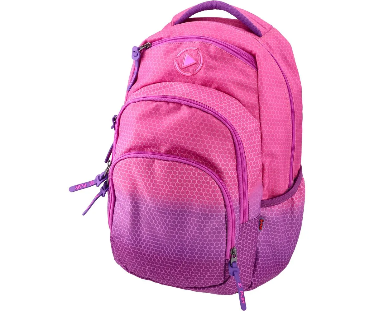 Ghiozdane și rucsacuri - Rucsac scolar fete 40L Ergo Cosmo Eclipse roz/mov