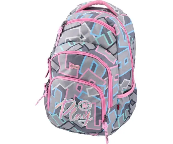 Noutăți Librăria Compas - Ghiozdan scolar fete 40L Ergo Cosmo Letters Play